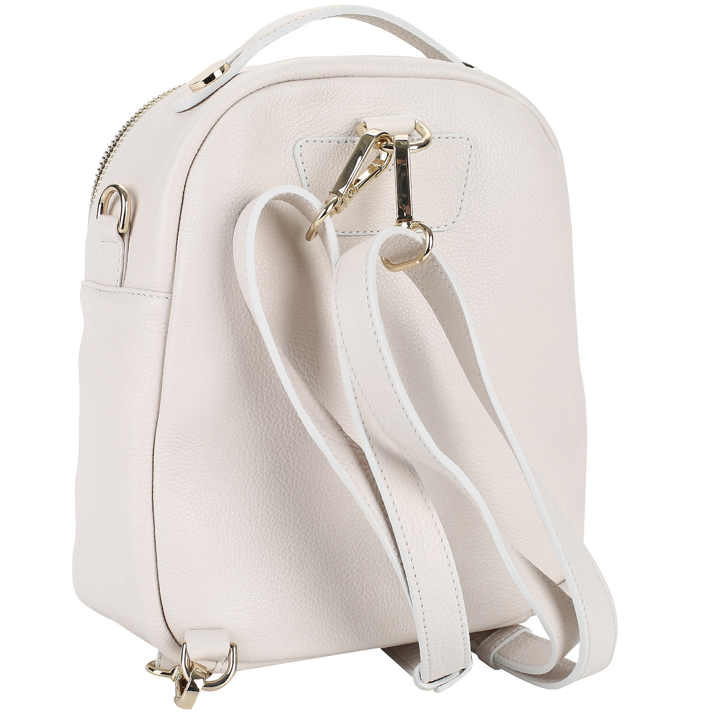 Женский кожаный рюкзак со съемными лямками Aurelli 