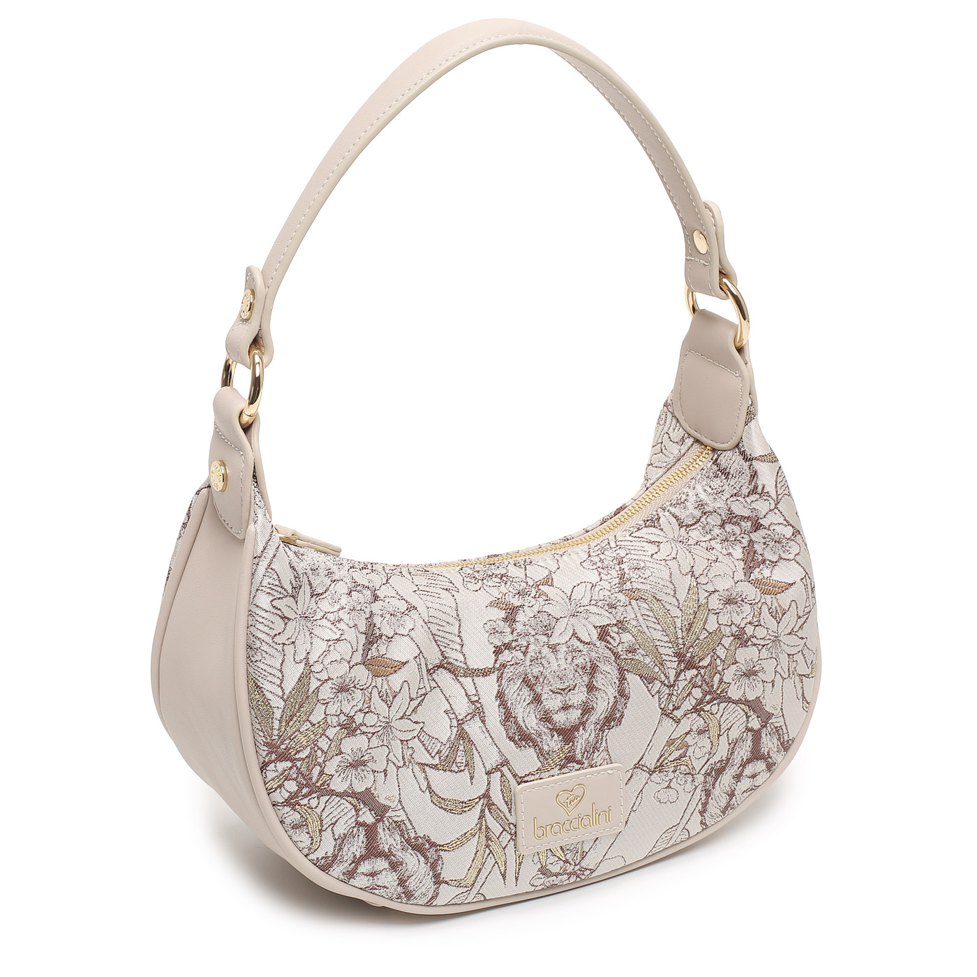 Сумка с ручкой Braccialini Jacquard