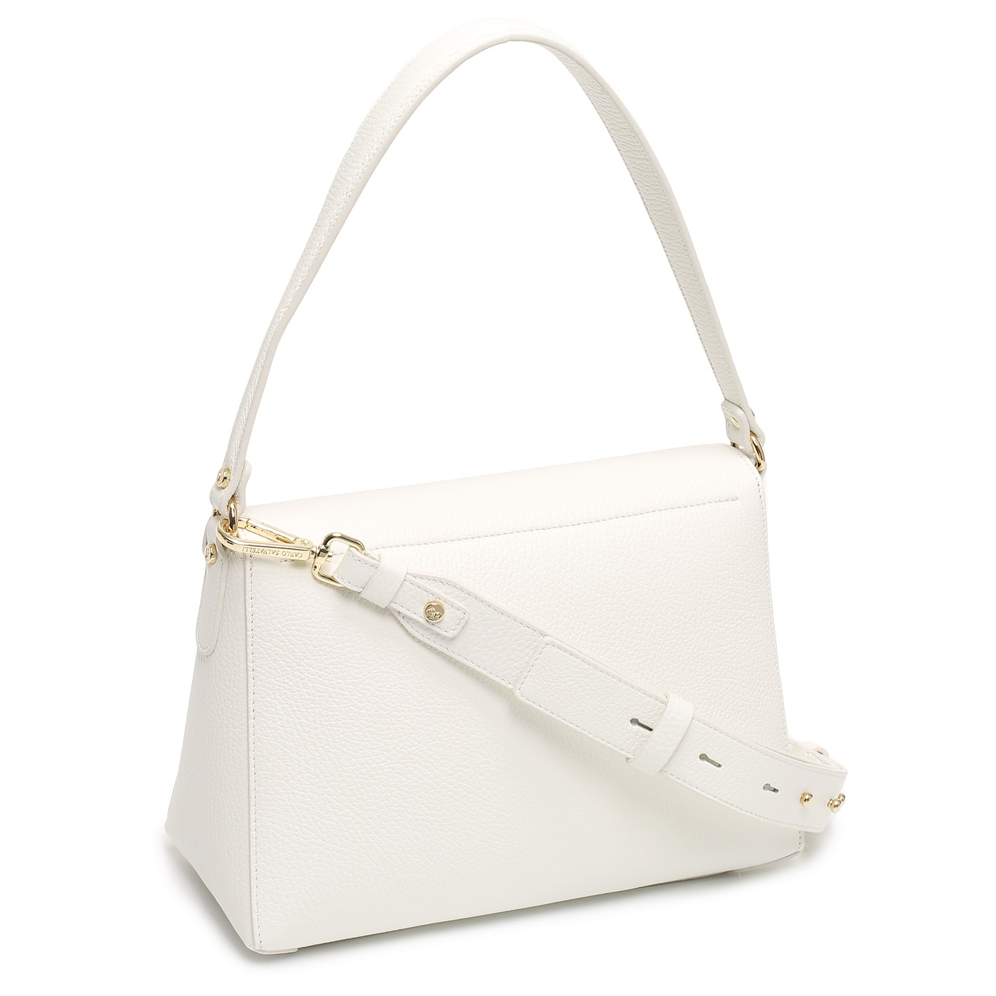 Кожаная сумка Carlo Salvatelli Charlotte gemma