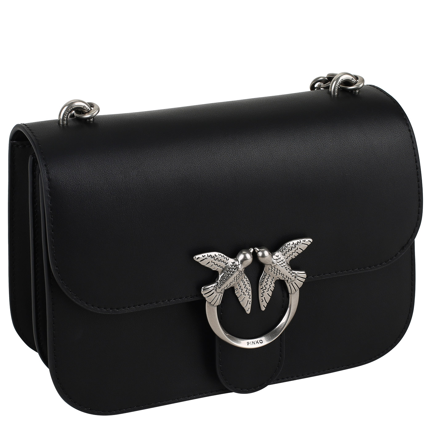 Сумка через плечо с цепочкой Pinko Love Bell