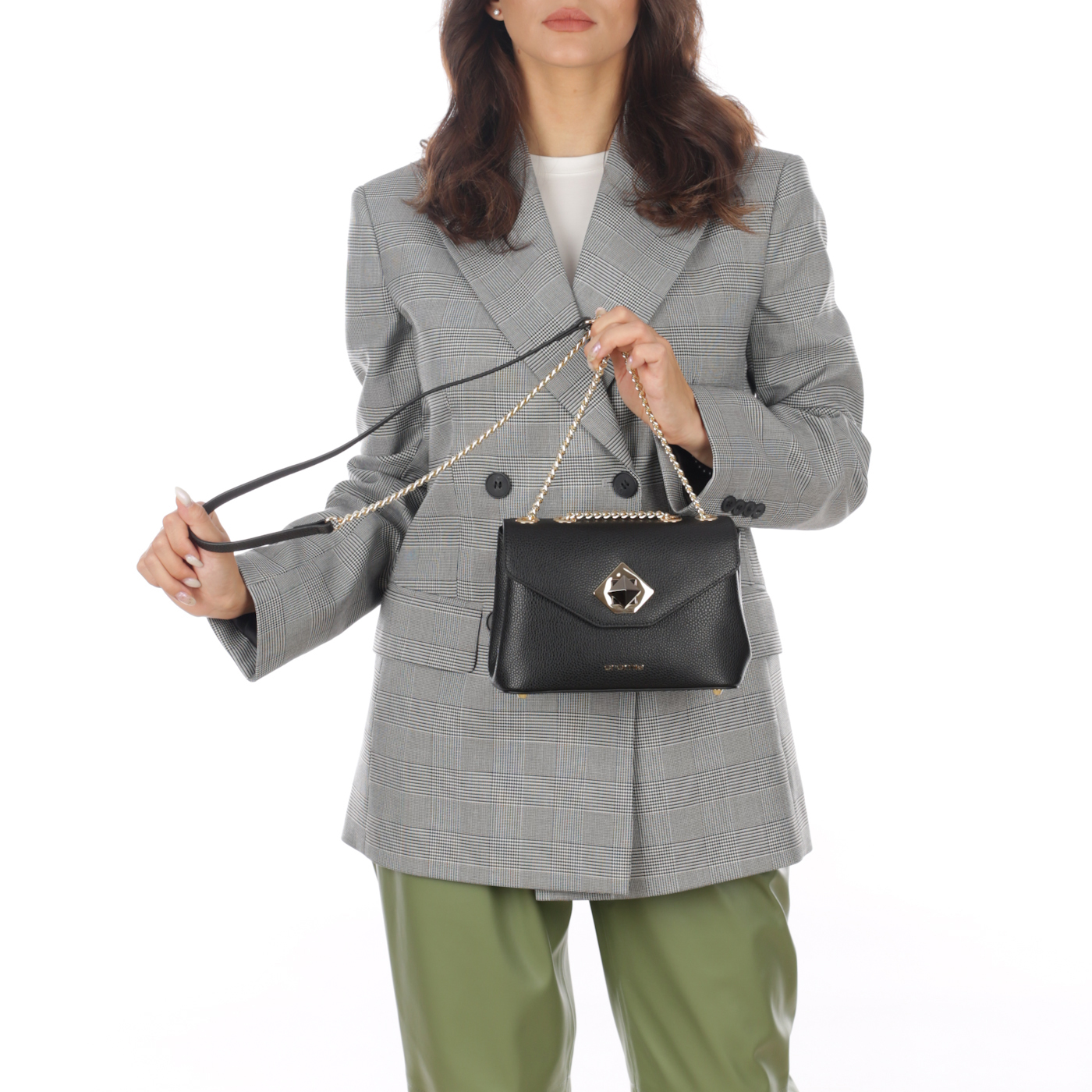 Сумка через плечо с цепочкой Cromia Mina