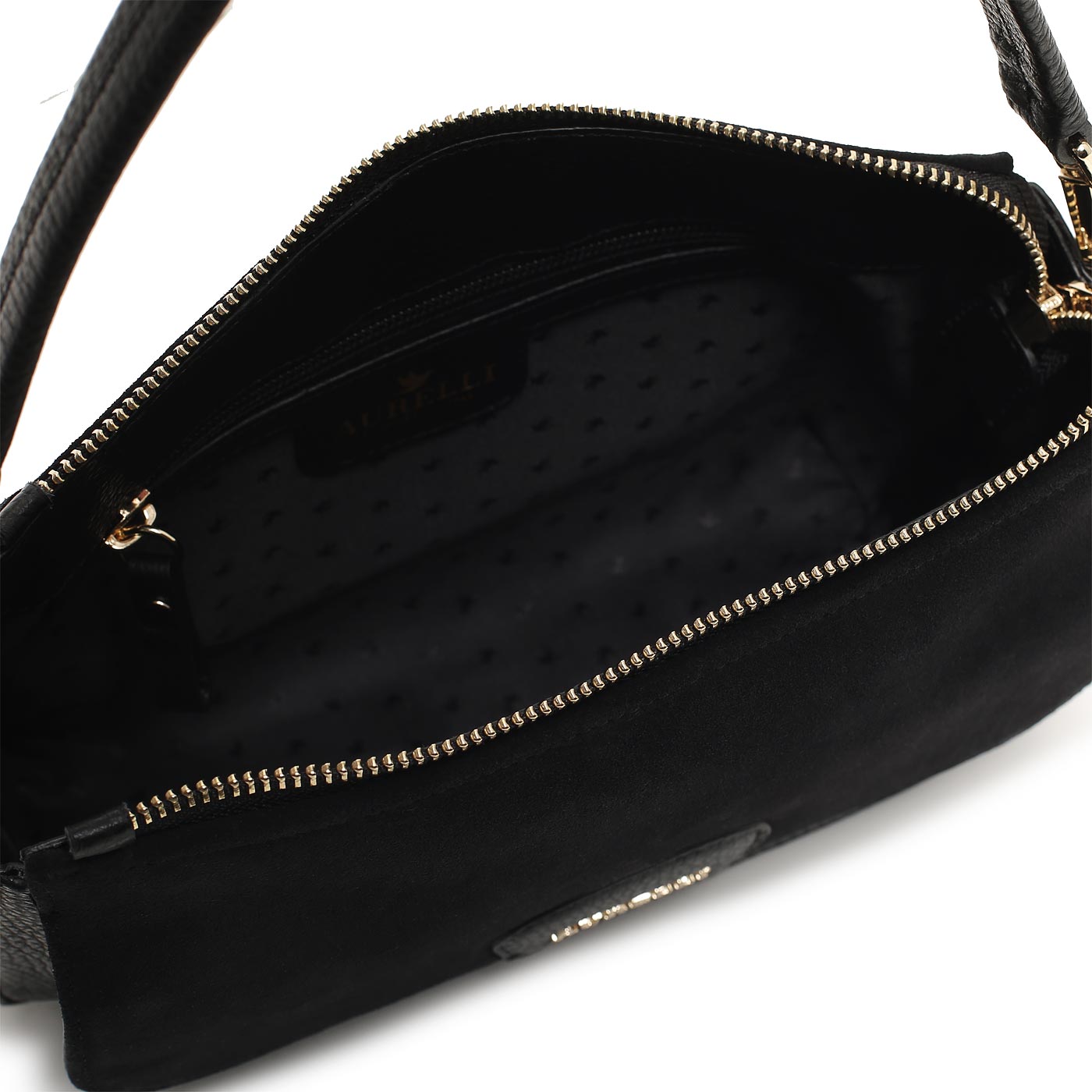 Кожаная сумка Aurelli Suede